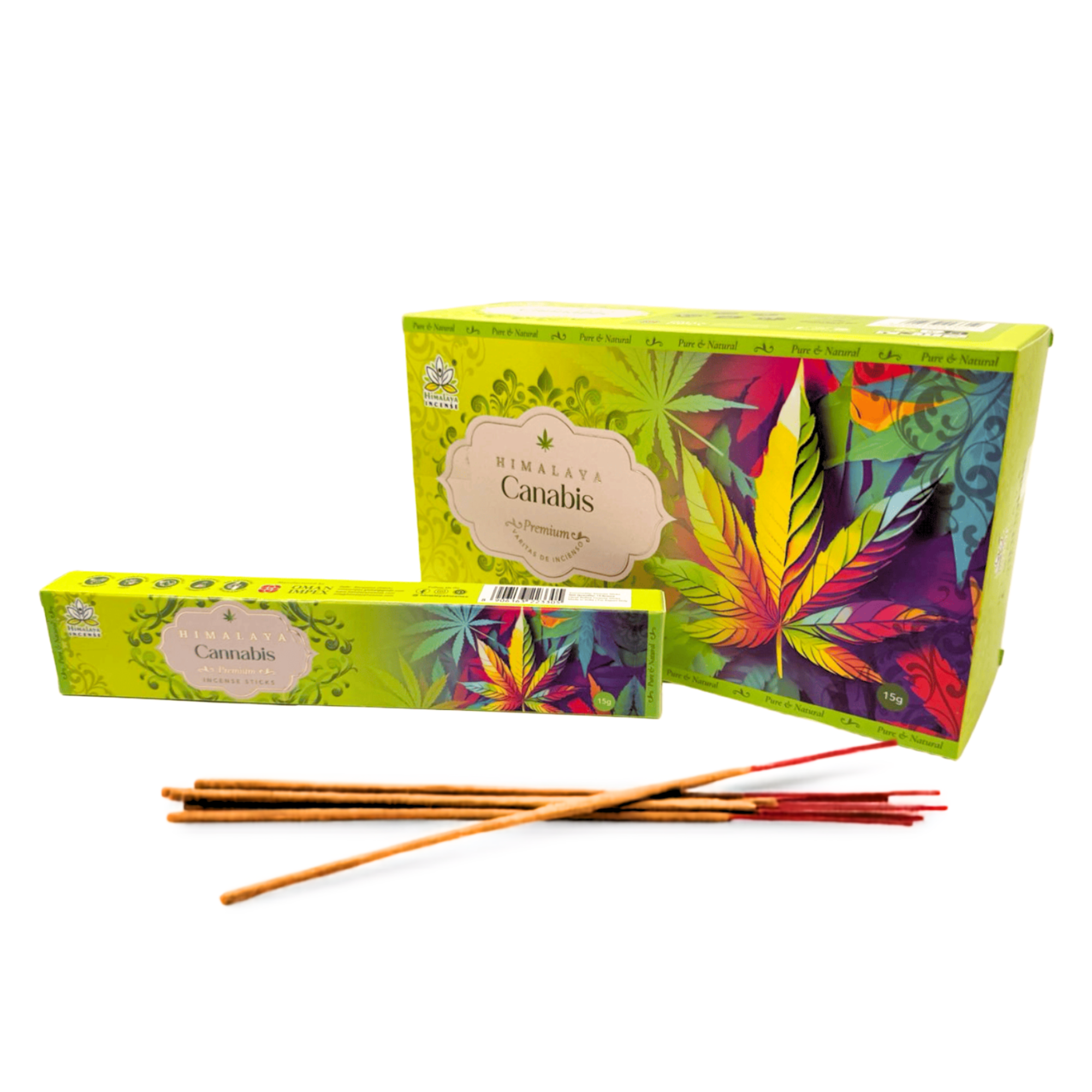 Bastoncino di incenso premium Himalaya Canabis-15g